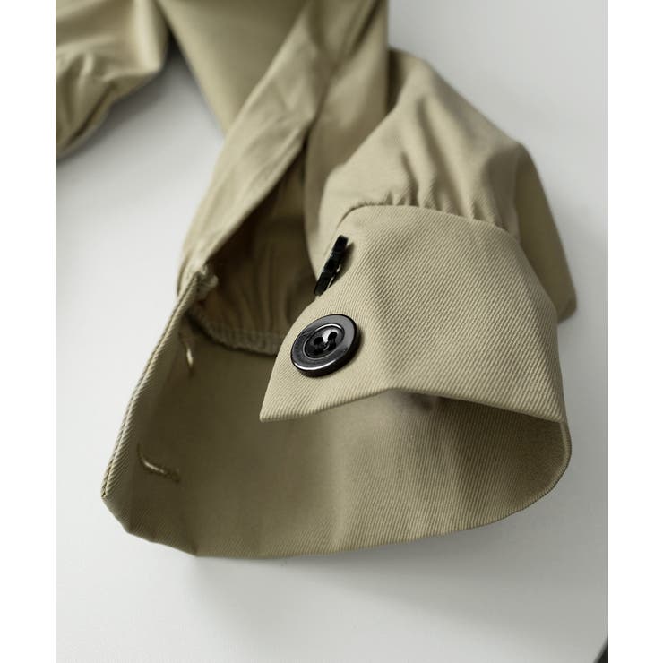 トレンチコート 韓国 薄手ライトアウター | SUNSHINE CLOSET | 詳細画像13 