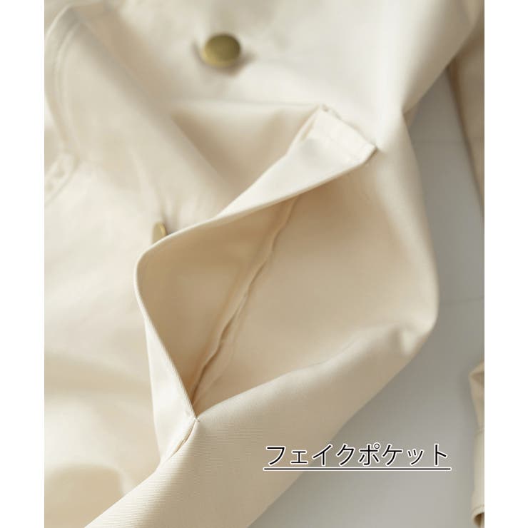トレンチコートレディース 上品ジャケット | SUNSHINE CLOSET | 詳細画像19 