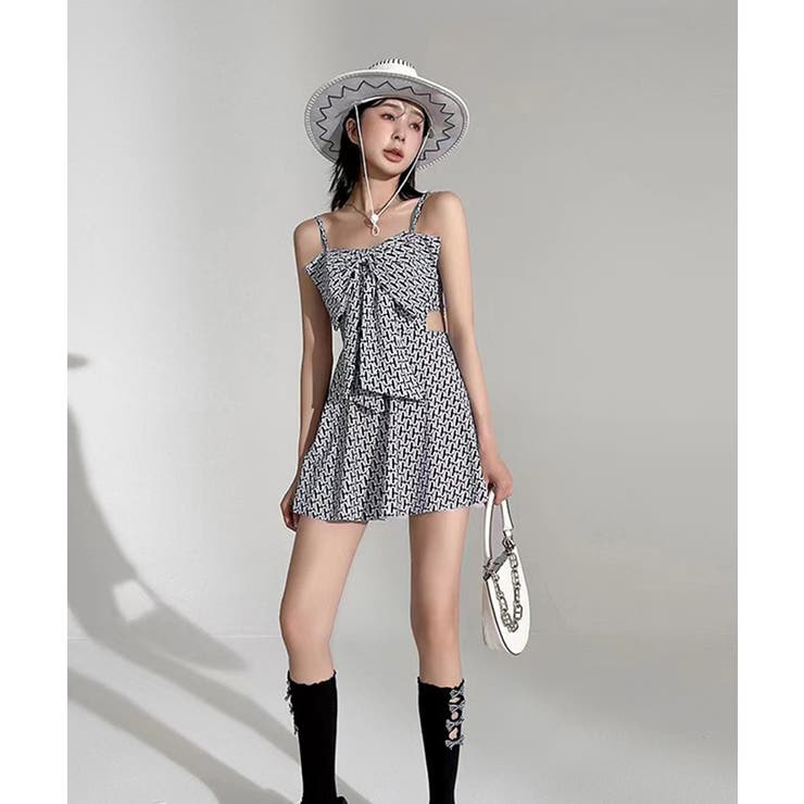 水着 体型カバー セクシーワンピース水着 | SUNSHINE CLOSET | 詳細画像4 