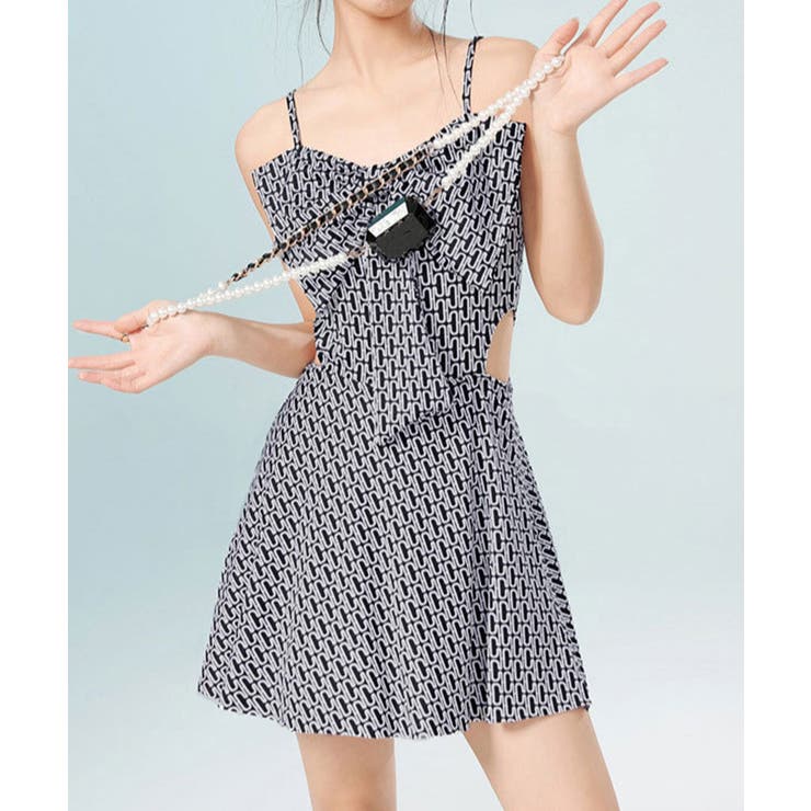 水着 体型カバー セクシーワンピース水着 | SUNSHINE CLOSET | 詳細画像5 