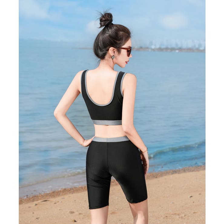 フィットネス水着セット 体型カバー着やせ | SUNSHINE CLOSET | 詳細画像10 