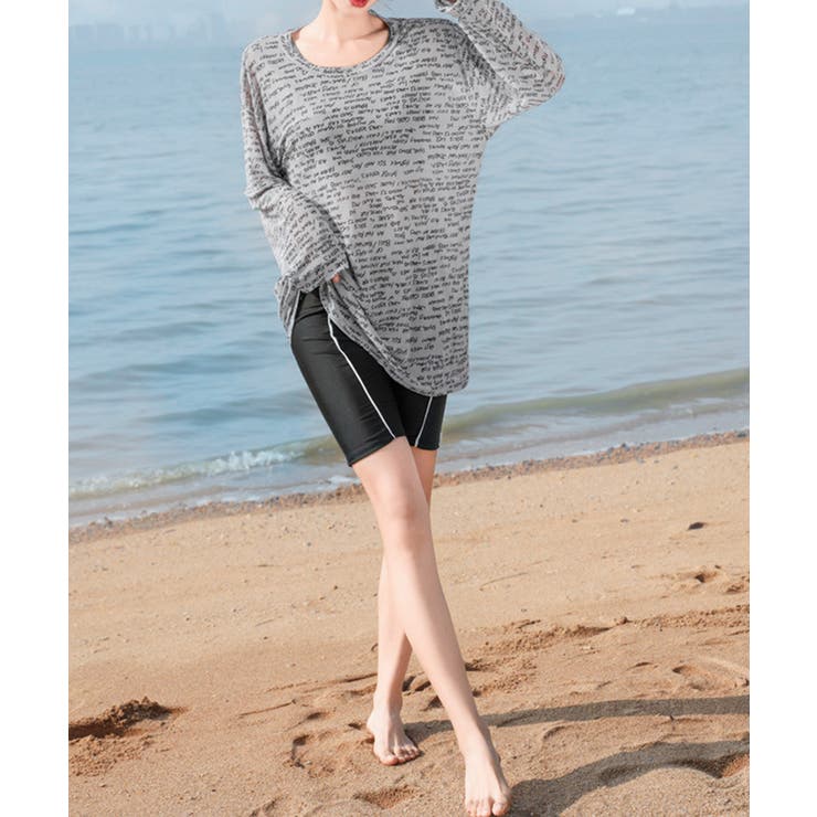 フィットネス水着セット 体型カバー着やせ | SUNSHINE CLOSET | 詳細画像3 