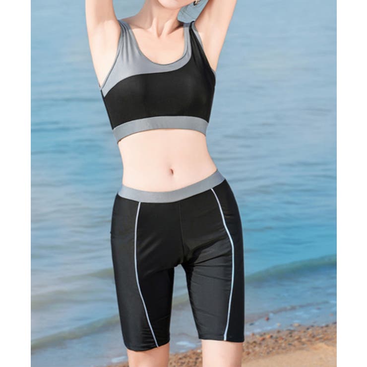 フィットネス水着セット 体型カバー着やせ | SUNSHINE CLOSET | 詳細画像9 