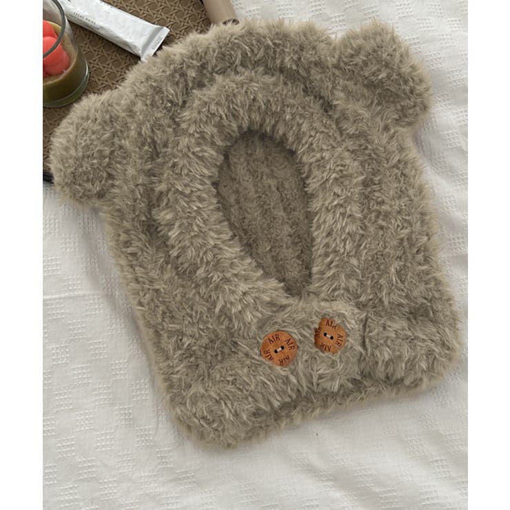 くま耳帽子韓国風ニットキャップファー帽子 | SUNSHINE CLOSET | 詳細画像16 