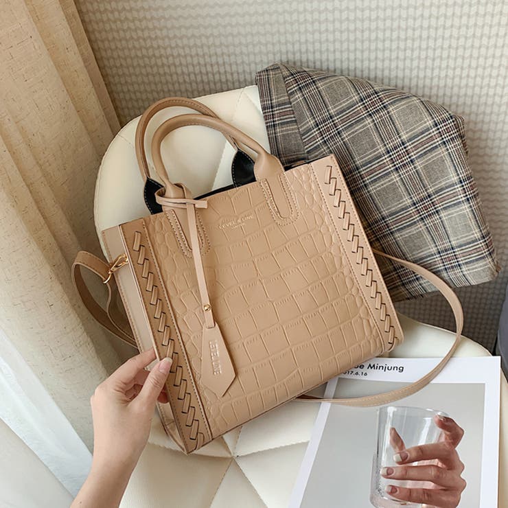 トートバッグ レディース クロコ型押し | SUNSHINE CLOSET | 詳細画像12 