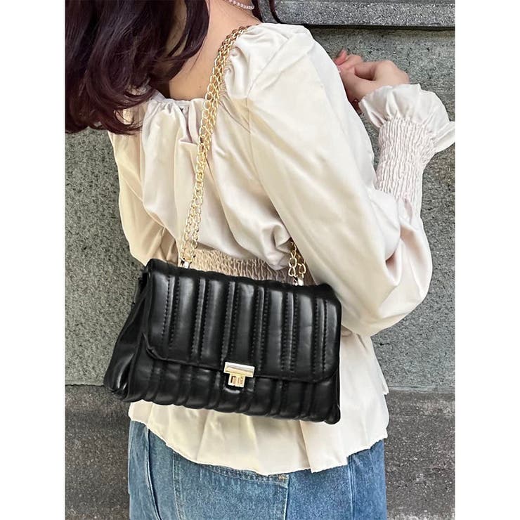 スクエア 斜め掛けかばん レザー調 | SUNSHINE CLOSET | 詳細画像10 