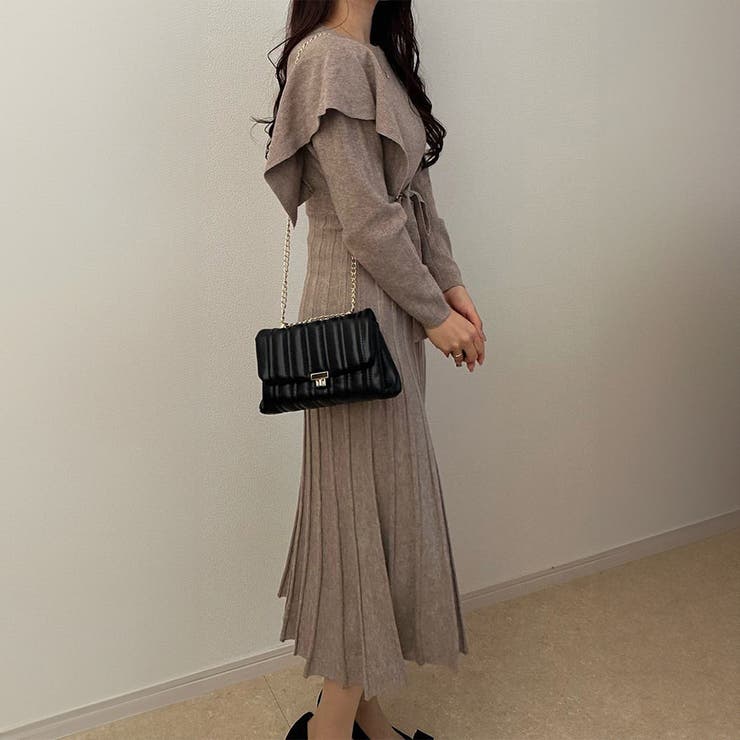 スクエア 斜め掛けかばん レザー調 | SUNSHINE CLOSET | 詳細画像15 