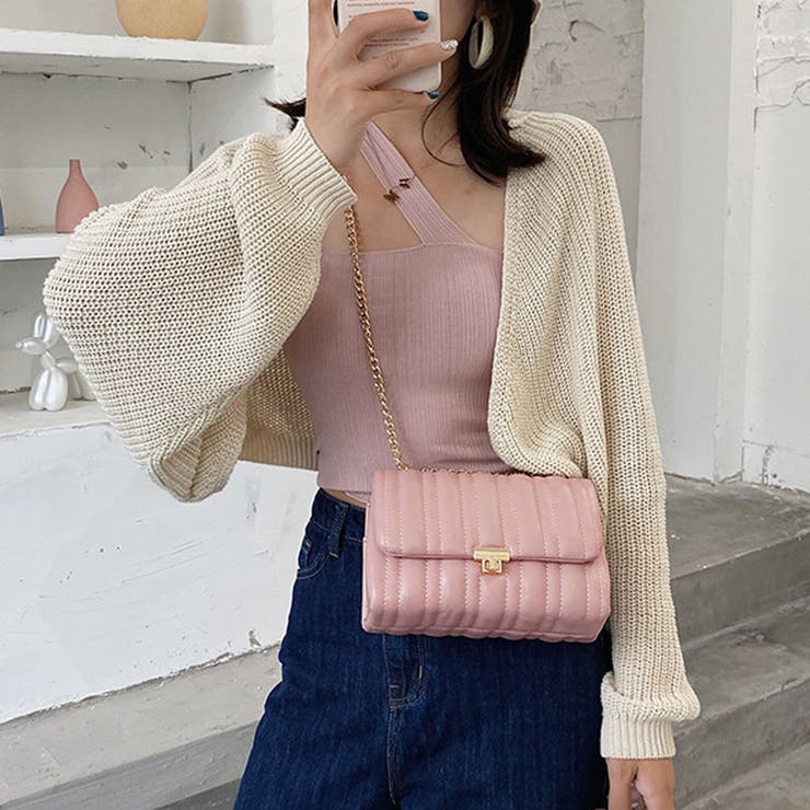 スクエア 斜め掛けかばん レザー調 | SUNSHINE CLOSET | 詳細画像9 