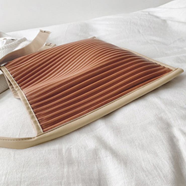 プリーツ トートバッグ エコレザー 韓国 | SUNSHINE CLOSET | 詳細画像17 