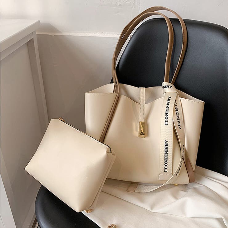 ポーチ付きトートバッグ レディース 韓国 | SUNSHINE CLOSET | 詳細画像12 