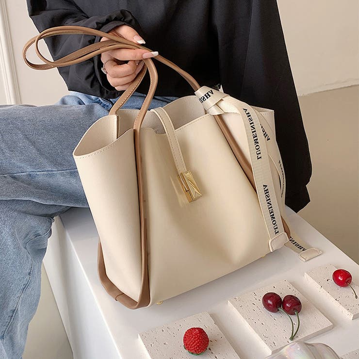 ポーチ付きトートバッグ レディース 韓国 | SUNSHINE CLOSET | 詳細画像9 