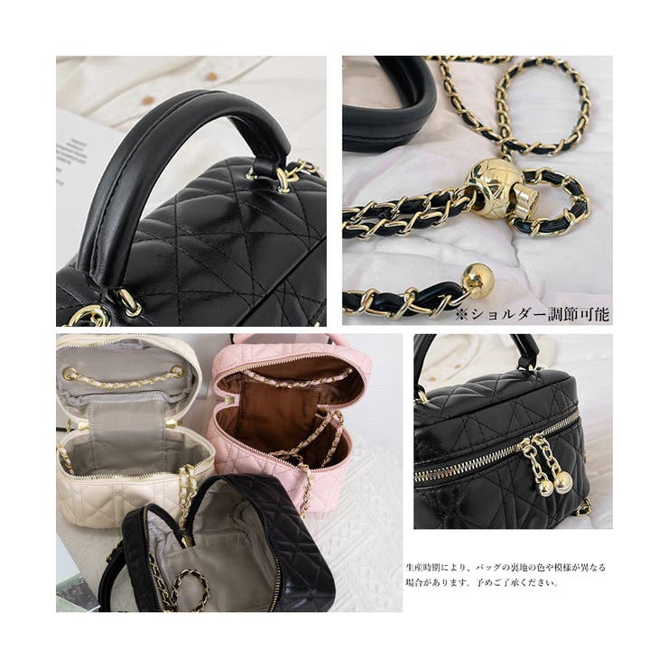 キルティングショルダーバッグ ミニバッグ | SUNSHINE CLOSET | 詳細画像18 