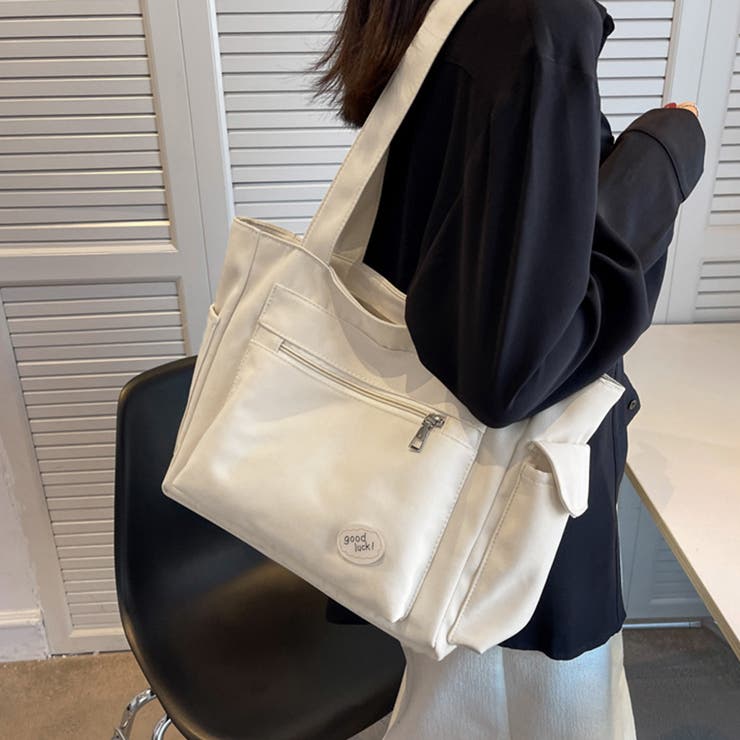 キャンバストートバッグ 韓国肩掛けバッグ | SUNSHINE CLOSET | 詳細画像8 