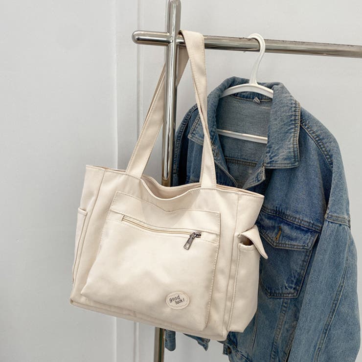 キャンバストートバッグ 韓国肩掛けバッグ | SUNSHINE CLOSET | 詳細画像9 