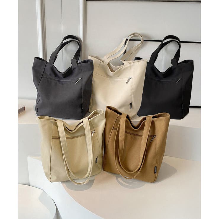 キャンバストートバッグ 韓国肩掛けバッグ | SUNSHINE CLOSET | 詳細画像17 