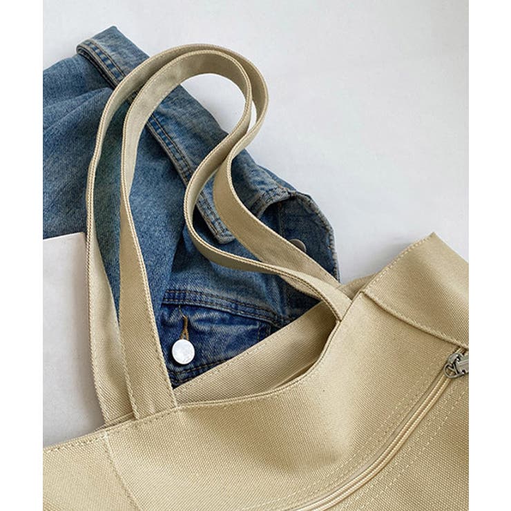 キャンバストートバッグ 韓国肩掛けバッグ | SUNSHINE CLOSET | 詳細画像18 