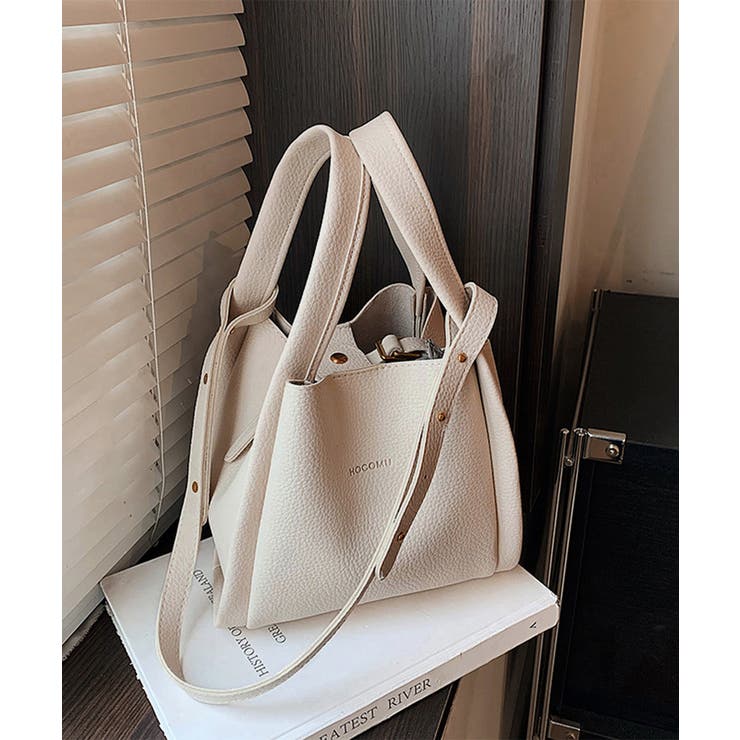 韓国風ショルダーバッグ ポーチ付きカバン | SUNSHINE CLOSET | 詳細画像18 