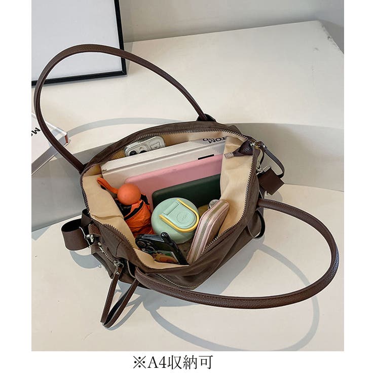 3way トートバッグ ショルダーバッグ | SUNSHINE CLOSET | 詳細画像12 