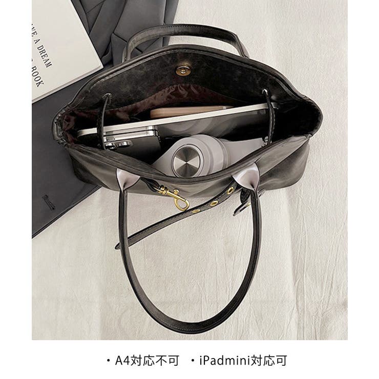 レトロトートバッグ 肩掛けカバンビジネス | SUNSHINE CLOSET | 詳細画像10 