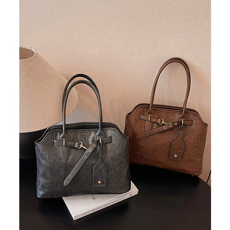 レトロトートバッグ 肩掛けカバンビジネス | SUNSHINE CLOSET | 詳細画像15 