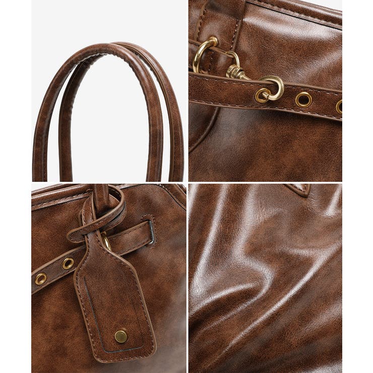 レトロトートバッグ 肩掛けカバンビジネス | SUNSHINE CLOSET | 詳細画像19 