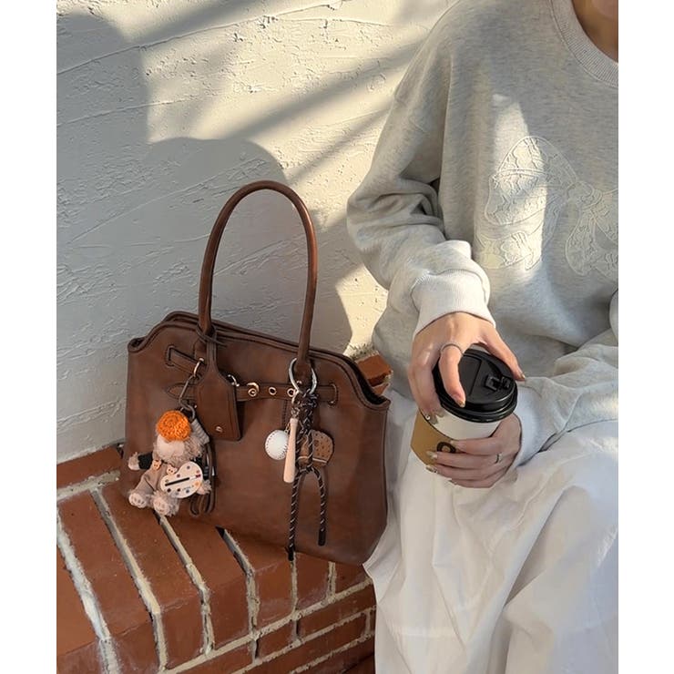 レトロトートバッグ 肩掛けカバンビジネス | SUNSHINE CLOSET | 詳細画像2 