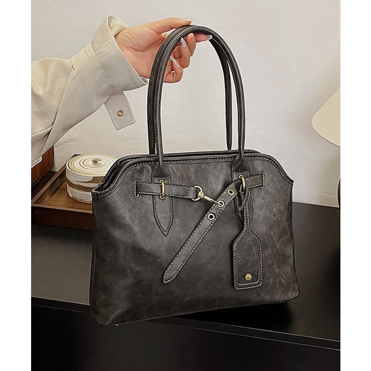 レトロトートバッグ 肩掛けカバンビジネス | SUNSHINE CLOSET | 詳細画像9 