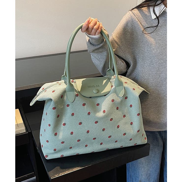 ファスナー付きトートバッグ大きめ 機内持ち込みキャリーバッグ 小旅行バッグ大容量… | SUNSHINE CLOSET | 詳細画像14 