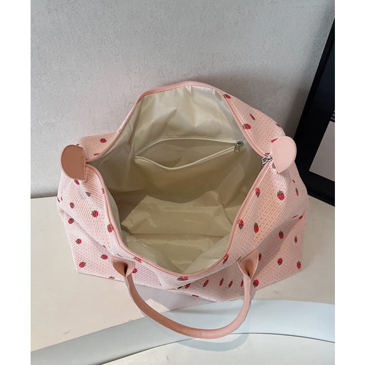 ファスナー付きトートバッグ大きめ 機内持ち込みキャリーバッグ 小旅行バッグ大容量… | SUNSHINE CLOSET | 詳細画像16 
