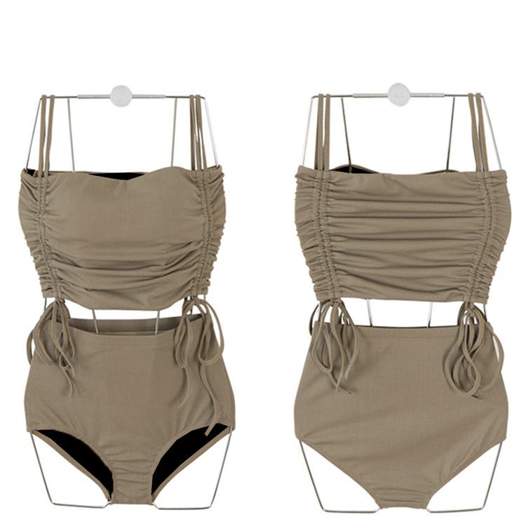 水着 レディースドローストリングタンキニ | SUNSHINE CLOSET | 詳細画像3 