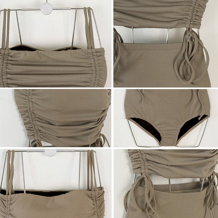 水着 レディースドローストリングタンキニ | SUNSHINE CLOSET | 詳細画像4 