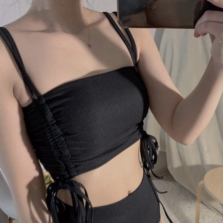 水着 レディースドローストリングタンキニ | SUNSHINE CLOSET | 詳細画像7 