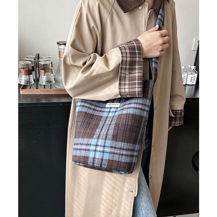 ワンショルダーバッグバケツ型 レディース起毛鞄 ワンハンドルトートバッグ韓国風カ… | SUNSHINE CLOSET | 詳細画像2 