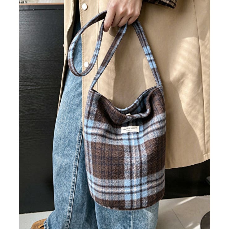 ワンショルダーバッグバケツ型 レディース起毛鞄 ワンハンドルトートバッグ韓国風カ… | SUNSHINE CLOSET | 詳細画像3 