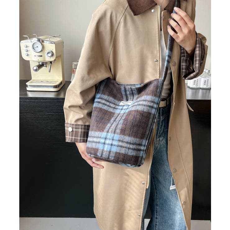 ワンショルダーバッグバケツ型 レディース起毛鞄 ワンハンドルトートバッグ韓国風カ… | SUNSHINE CLOSET | 詳細画像5 