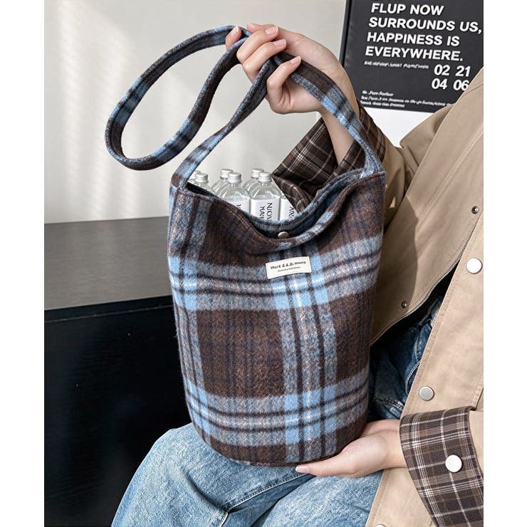 ワンショルダーバッグバケツ型 レディース起毛鞄 ワンハンドルトートバッグ韓国風カ… | SUNSHINE CLOSET | 詳細画像6 