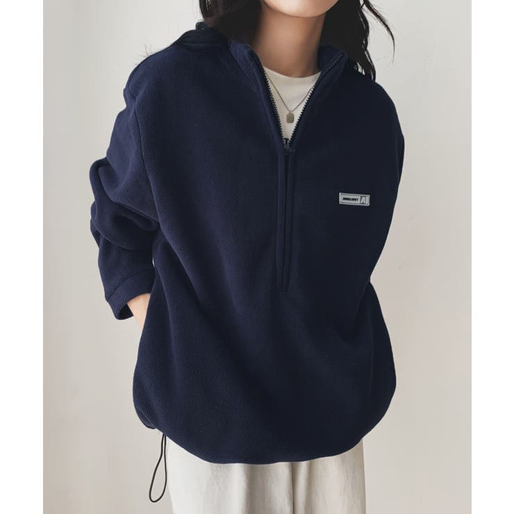 ハーフジップフリーストップスモックネック | SUNSHINE CLOSET | 詳細画像10 