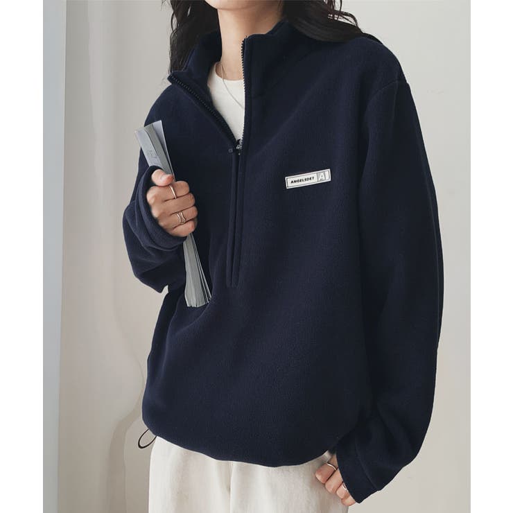 ハーフジップフリーストップスモックネック | SUNSHINE CLOSET | 詳細画像11 