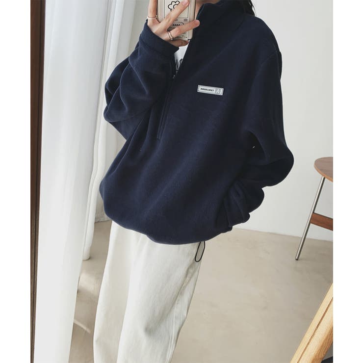 ハーフジップフリーストップスモックネック | SUNSHINE CLOSET | 詳細画像13 