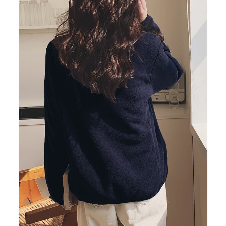 ハーフジップフリーストップスモックネック | SUNSHINE CLOSET | 詳細画像14 