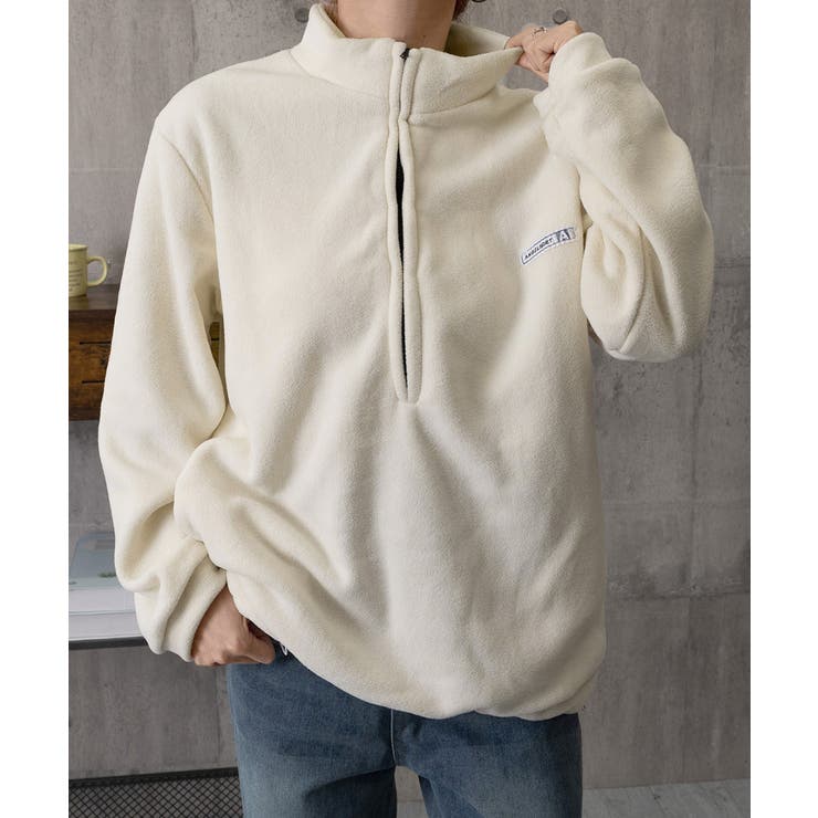 ハーフジップフリーストップスモックネック | SUNSHINE CLOSET | 詳細画像15 