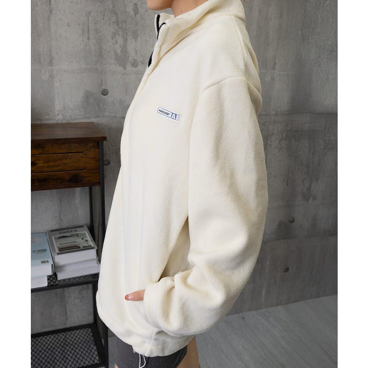 ハーフジップフリーストップスモックネック | SUNSHINE CLOSET | 詳細画像17 