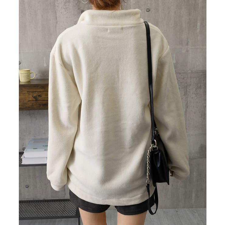 ハーフジップフリーストップスモックネック | SUNSHINE CLOSET | 詳細画像18 