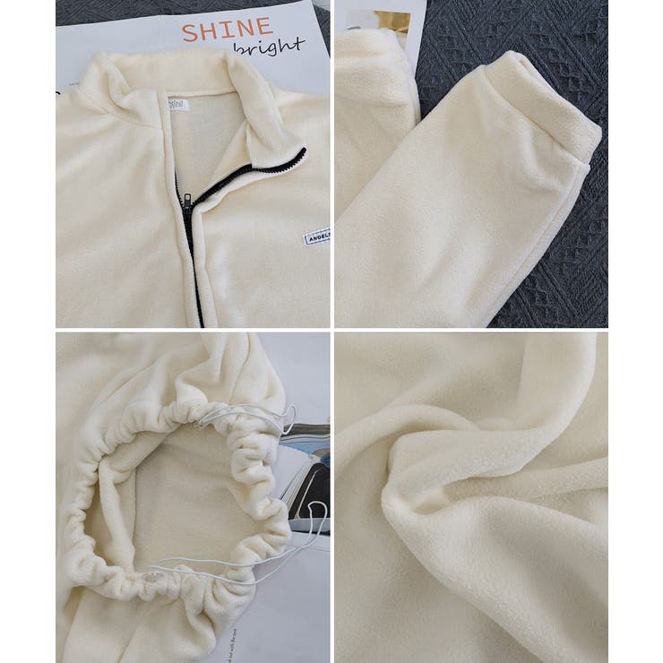 ハーフジップフリーストップスモックネック | SUNSHINE CLOSET | 詳細画像23 