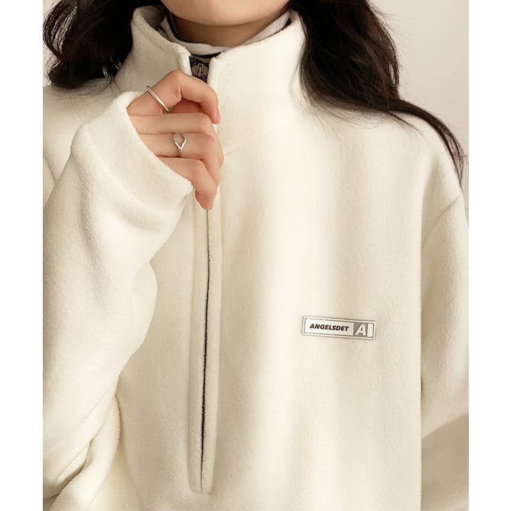 ハーフジップフリーストップスモックネック | SUNSHINE CLOSET | 詳細画像4 