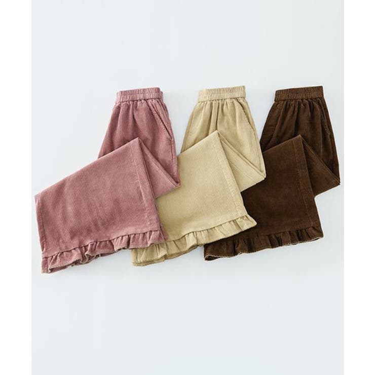 フリル裾ワイドパンツ コーデュロイパンツ | SUNSHINE CLOSET | 詳細画像27 