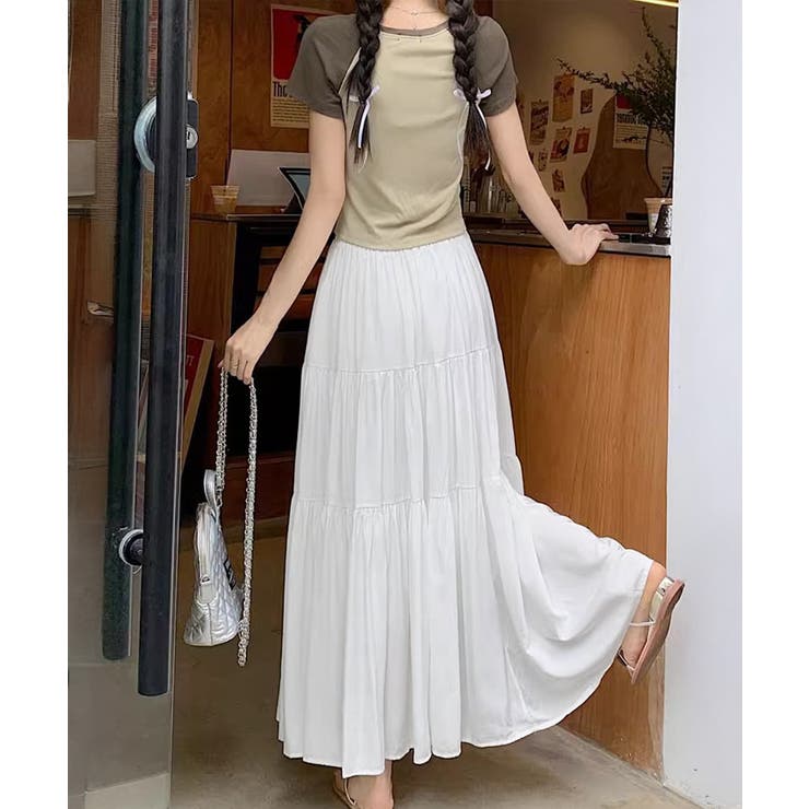 ティアードロングスカート レディース春夏 | SUNSHINE CLOSET | 詳細画像11 