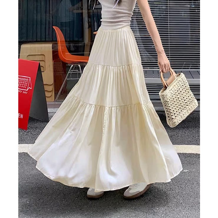 ティアードロングスカート レディース春夏 | SUNSHINE CLOSET | 詳細画像13 