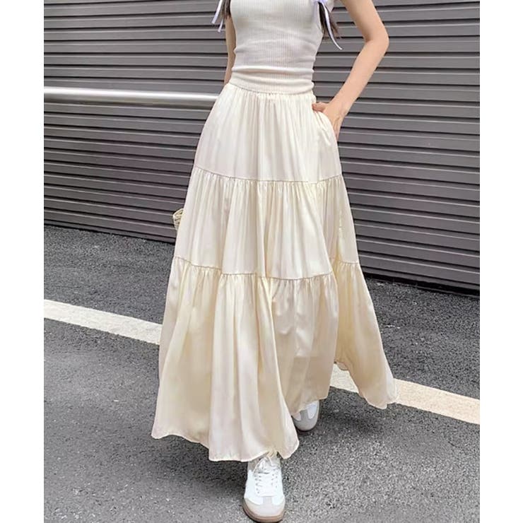 ティアードロングスカート レディース春夏 | SUNSHINE CLOSET | 詳細画像14 