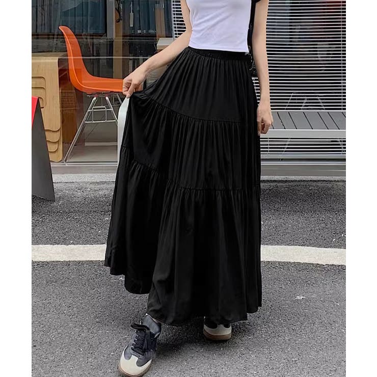 ティアードロングスカート レディース春夏 | SUNSHINE CLOSET | 詳細画像6 